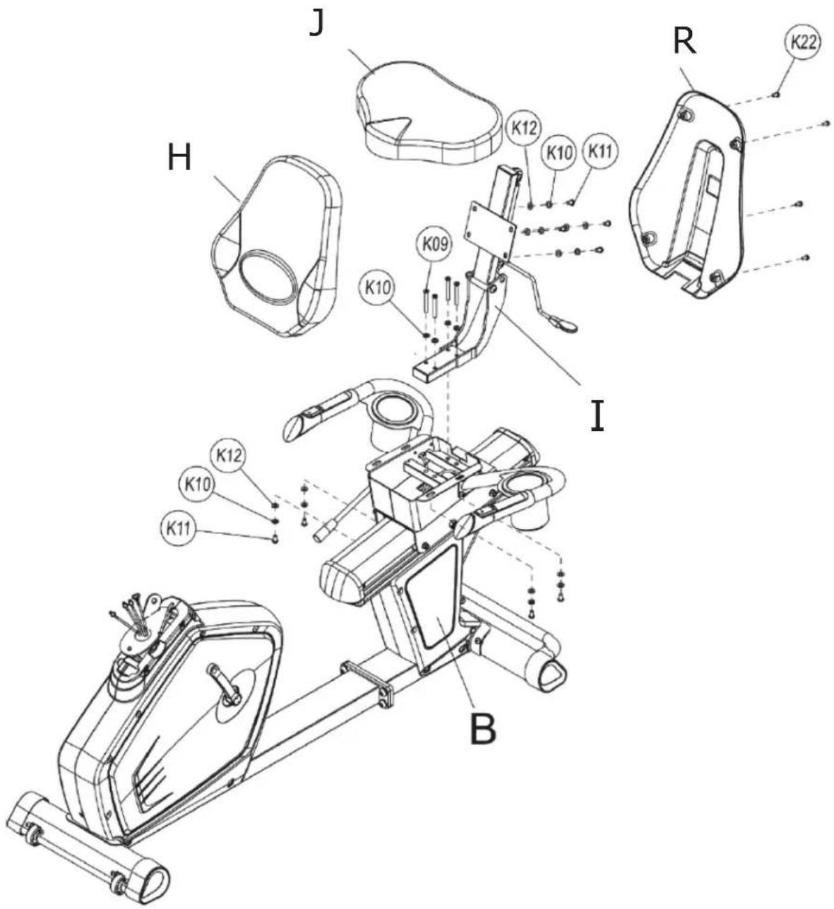 BH FITNESS LK500RiB - Étape 4 - 2