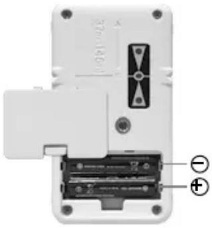 Laserliner SensoLite 110 G - Inserting the battery - 1