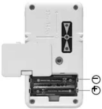Laserliner SensoLite 110 G - Einlegen der Batterie - 1