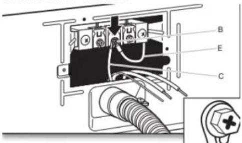 AMANA NTW4519JW - Connecter le conducteur neutre et le conducteur neutre - 1