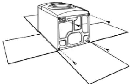 AMANA NTW4519JW - Préparation de la sécheuse pour les pieds de nivellement - 1