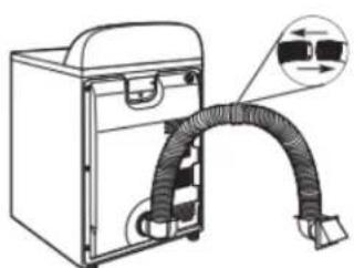 AMANA NTW4519JW - Autres installations avec dégagement réduit - 1