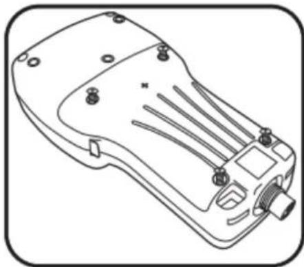 YSI EXO Total Algae - Terminal portatif installer ou remplacer les piles - 1