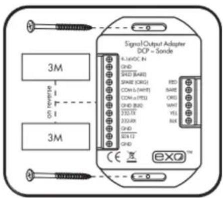 YSI EXO3s - Monter l'adaptateur. - 1