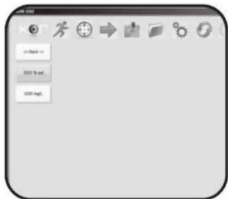 YSI EXO3s - Aperçu du menu calibration - 1