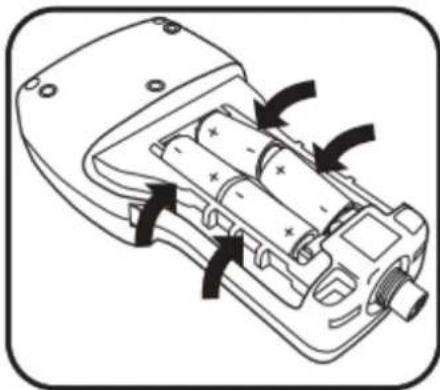YSI EXO3s - Terminal portatif installer ou remplacer les piles - 2