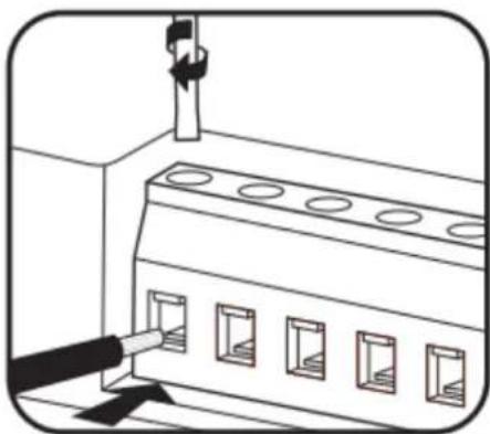 YSI EXO Modbus - Préparer les fils électriques. - 1
