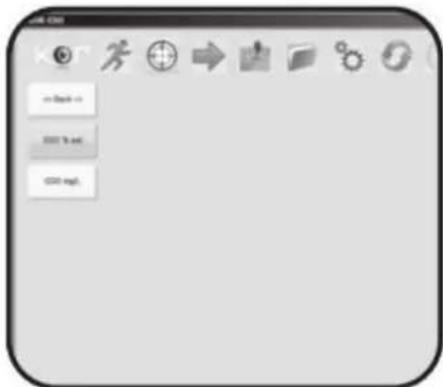 YSI EXO Wiped - Aperçu du menu calibration - 1