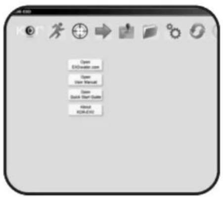 YSI EXO fDOM - Menu aide - 1