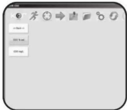 YSI EXO fDOM - Aperçu du menu calibration - 1