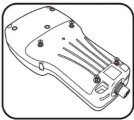 YSI Krytox - Terminal portatif installer ou remplacer les piles - 3