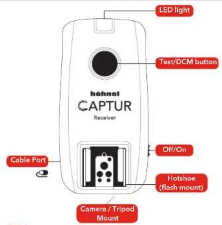 Hähnel Captur Timer Kit (Fujifilm) - Connecting your Captur - Timer Kit - 4