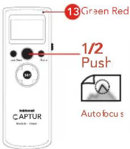 Hähnel Captur Timer Kit (Fujifilm) - Manual Remote Control - 1