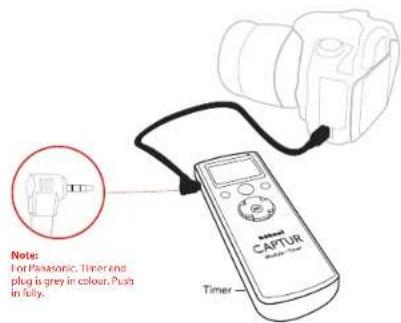 Hähnel Captur Timer Kit (Fujifilm) - Connecting your Captur - Timer Kit - 2