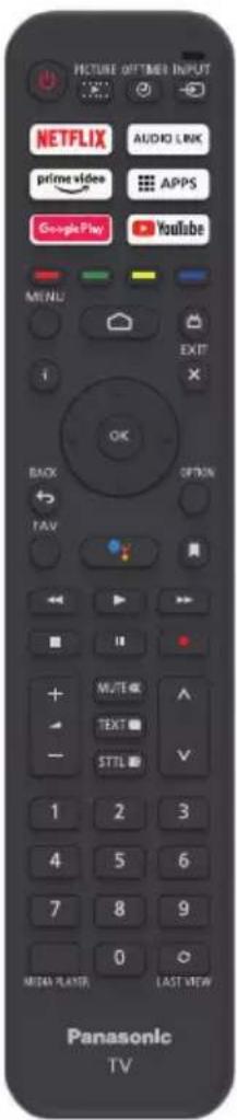 PANASONIC TX24LS500E - Използване на дистанционното управление - 1