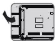 PANASONIC TX43LX700E - Insertion/retrait d'un dispositif de mémoire flash USB - 3