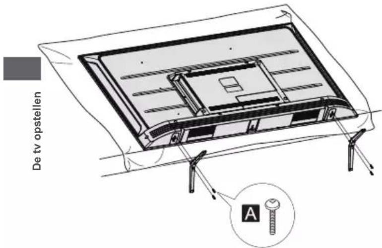 PANASONIC TX43LX700E - Monteer het voetstuk - 1