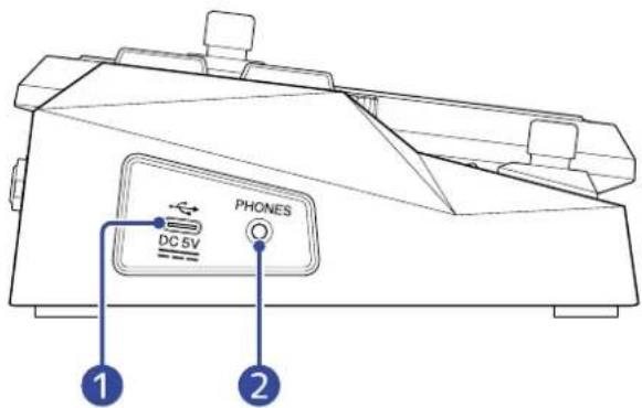 ZOOM G2 FOUR - Face latérale - 1