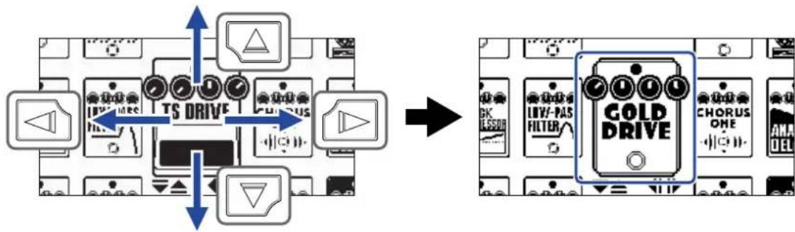 ZOOM G2 FOUR - Remplacement d'effets - 3