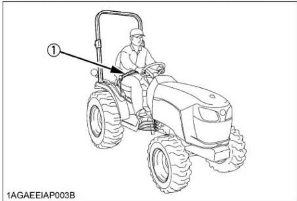 KUBOTA B2401N - Avertissement - 1