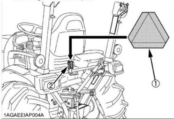KUBOTA B2401N - ◆Conduite du tracteur sur la route - 2