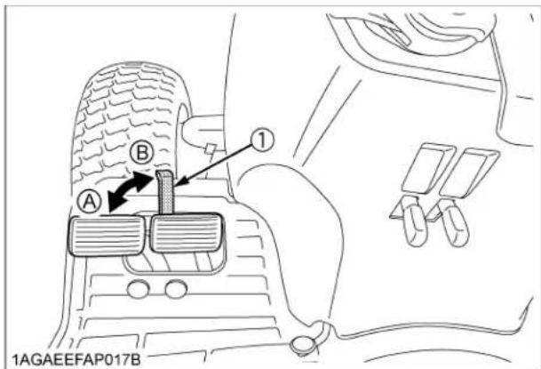 KUBOTA B2401N - Avertissement - 1
