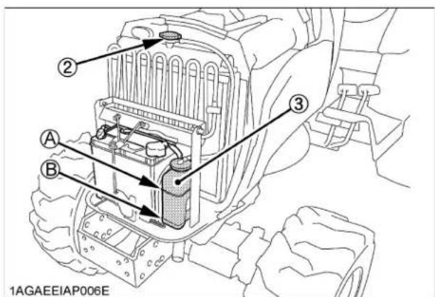 KUBOTA B2401N - Avertissement - 2