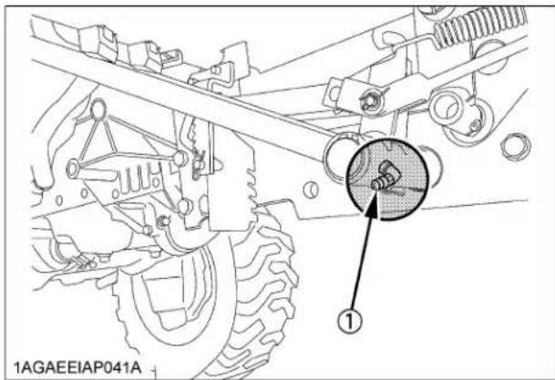 KUBOTA B2401N - Lubrification des embouts de graissage - 1