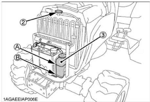 KUBOTA B2401N - Avertissement - 2