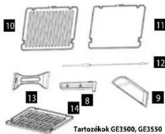 Concept GE3550 - HASZNÁLATI ÚTMUTATÓ - 1