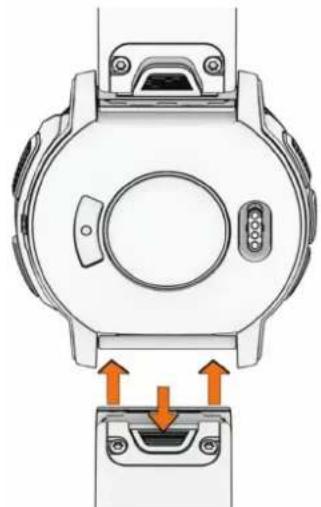 GARMIN Instinct Crossover Solar - Remplacement d'un bracelet à barrette déssort - 2