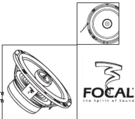 FOCAL 165 MP3 - Avertissement - 2