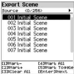 ROLAND FPE50 - Exportation d'une scène (export scene) - 1