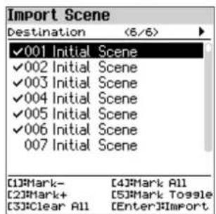 ROLAND FPE50 - Importation de scènes dans le FP-E50 - 3