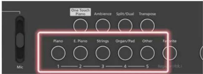 ROLAND FPE50 - Mode dual - 2