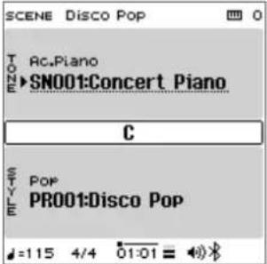 ROLAND FPE50 - Appuyez sur le bouton [split/dual] pour basculer entre les modes de clavier. - 1