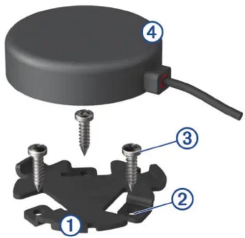 GARMIN Tread XL Baja Chase Edition - Installation de l'antenne iridium externe - 1