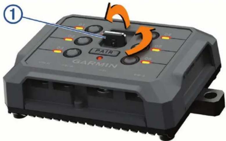 GARMIN Tread XL Baja Chase Edition - Ouverture de la face avant - 1