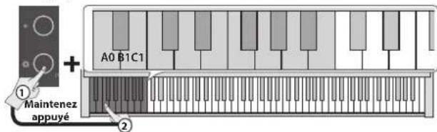 ROLAND GP3 - Sélection d'un ton - 1