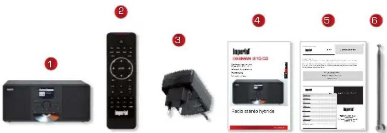 Imperial DABMAN i210 CD - CONTENU - 1