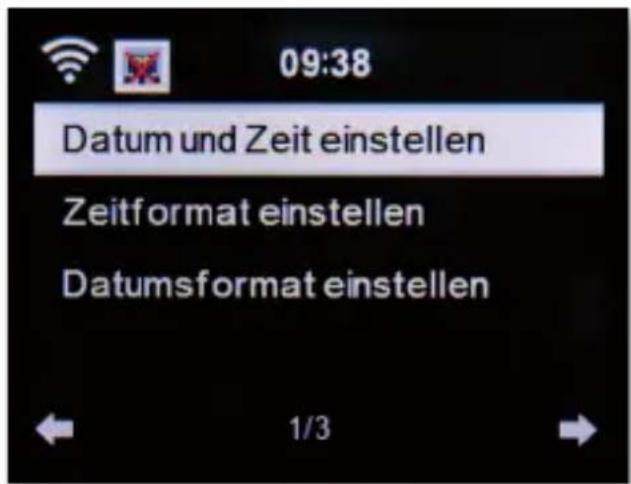 Imperial DABMAN i210 CD - Data e ora - 1