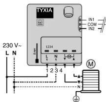 DELTA DORE Tyxia 5730 - Connection - 1
