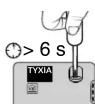 DELTA DORE Tyxia 5730 - To modify the receiver configuration. - 2