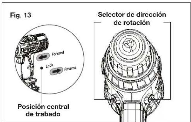 Sun Joe BDLA0050 - Selección de dirección de rotación - 3
