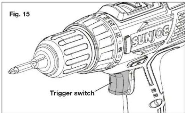 Sun Joe BDLA0050 - Starting + Stopping - 2
