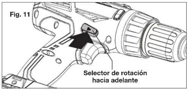 Sun Joe BDLA0050 - Selección de dirección de rotación - 1