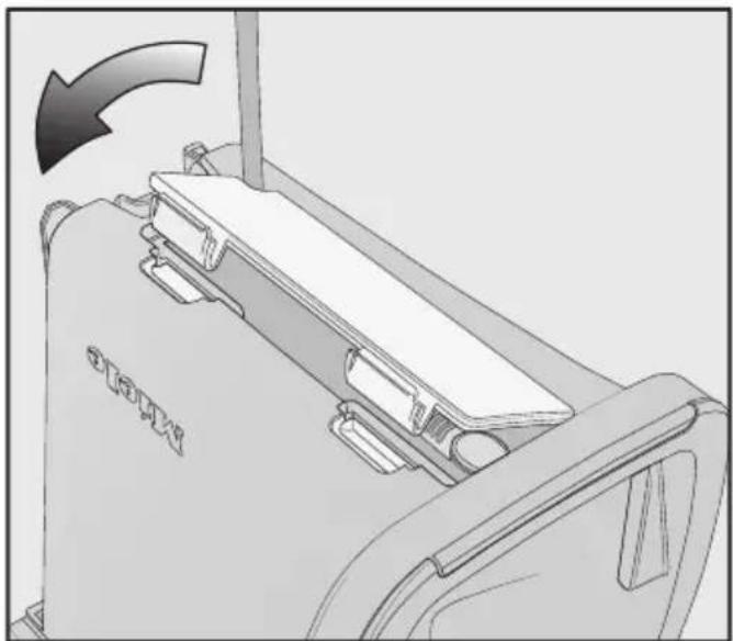 MIELE Triflex HX1 Facelift Plus - Ladekabel in der Wandhalterung befestigen - 3