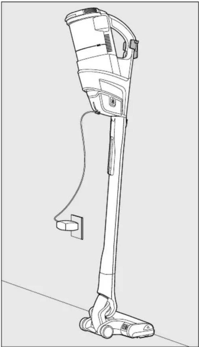 MIELE Triflex HX1 Facelift Active - Akku laden (mit Wandmontage) - 1