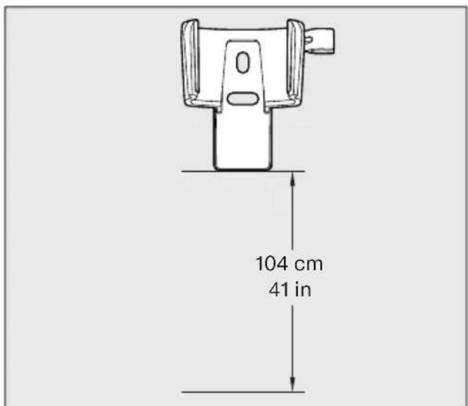 MIELE Triflex HX1 Facelift Active - Wandhalterung an die Wand kleben - 1