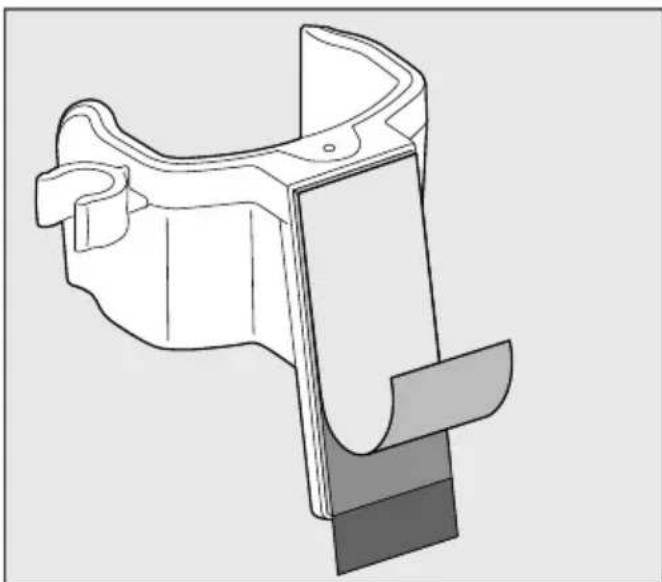 MIELE Triflex HX1 Facelift Active - Wandhalterung an die Wand kleben - 2